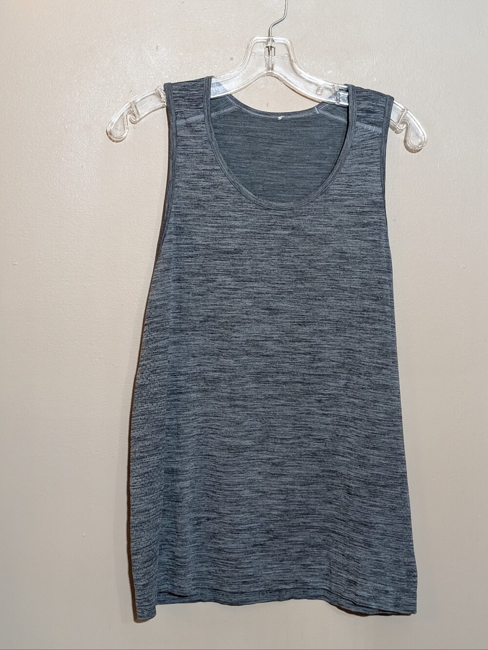 lululemon Vent Tech Tank, Grey, Size:M